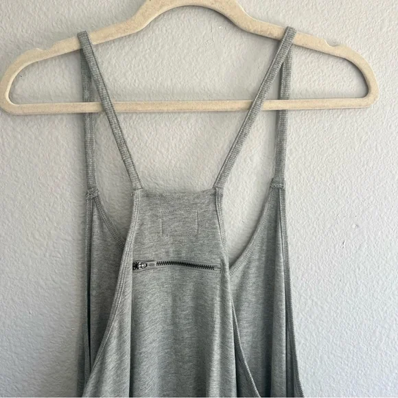 NWOT Free People Movement Hot Shot Onesie Heather Grey - Picture 6 of 6